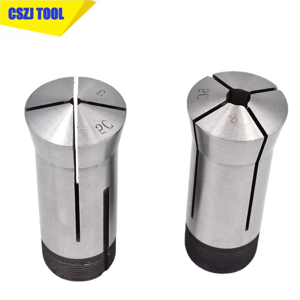 1pcs round hole Round type 5C collet spring collet ,range from 3mm~26mm for CNC lathe milling machine