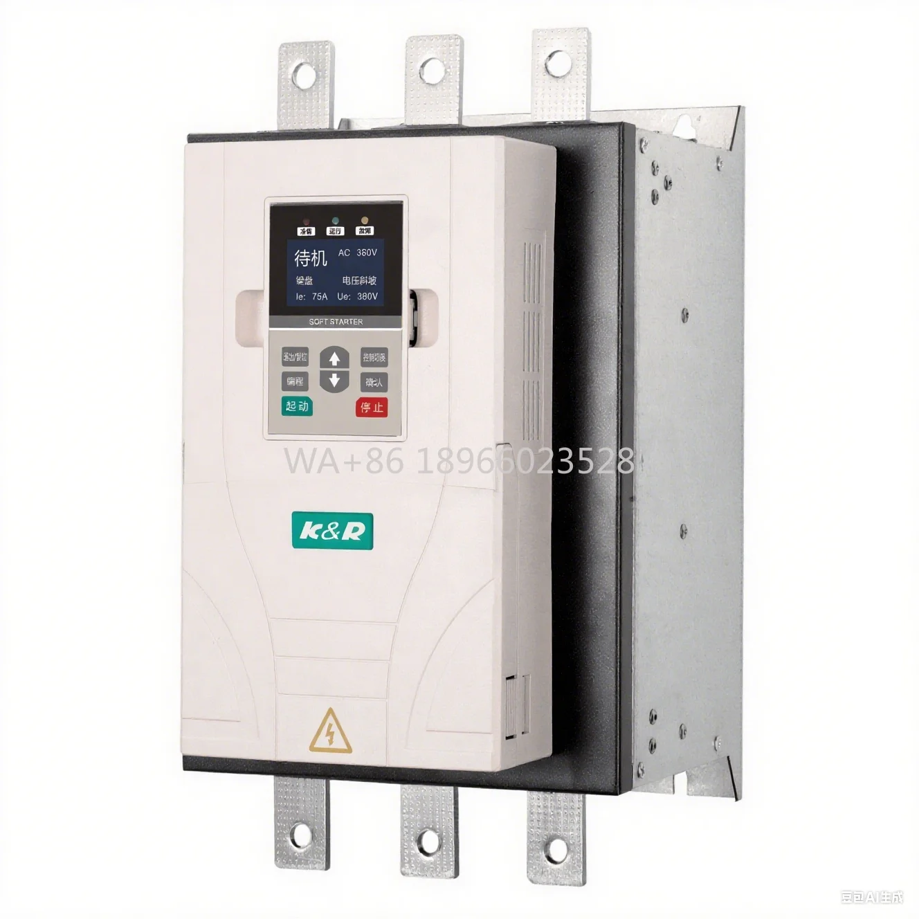 

Среднее напряжение, плавный стартер, 160 кВт, 380 В, 3-фазный, эффективный стартер