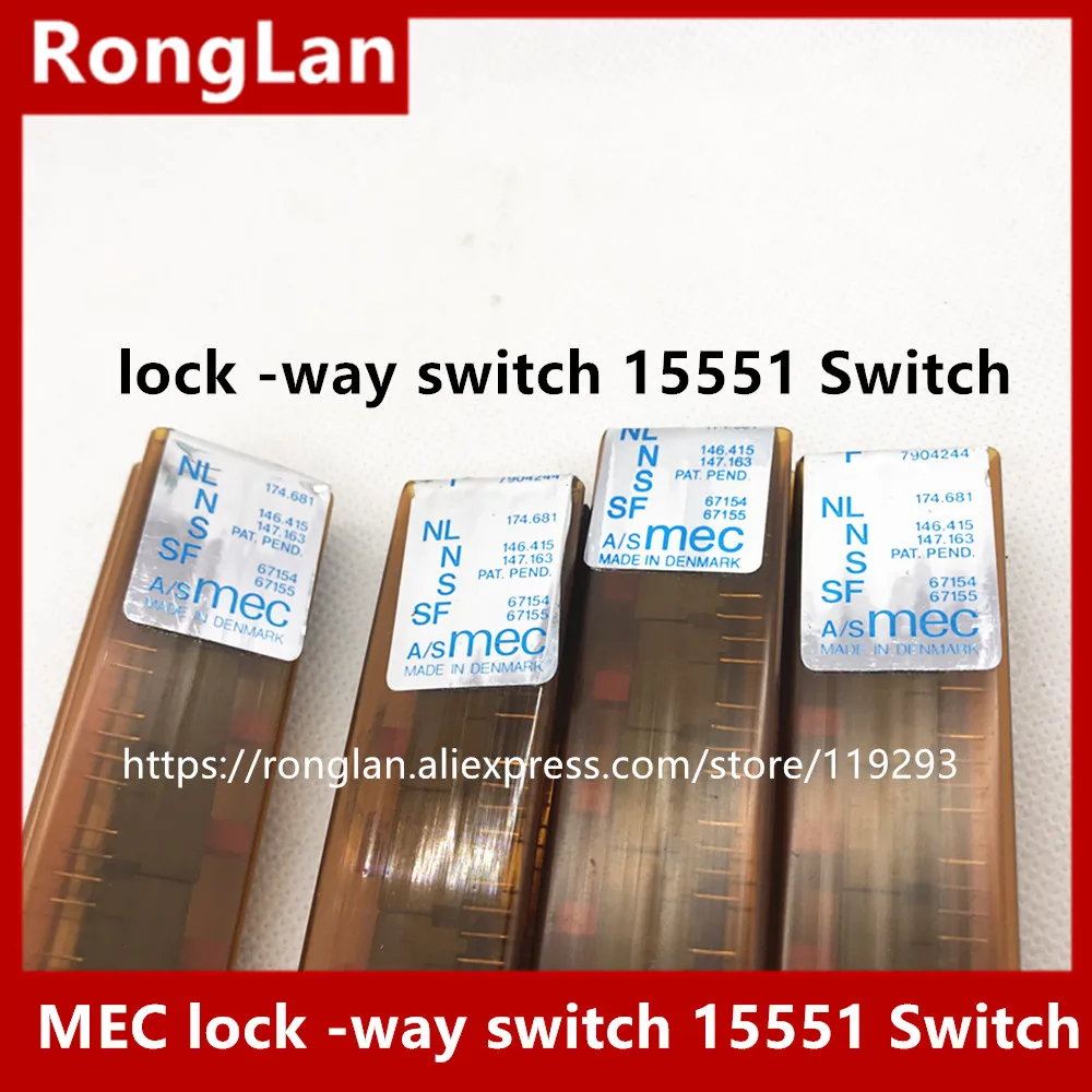 [SA]Denmark MEC switch button switch with lock -way switch 15551 Switch--30pcs/lot