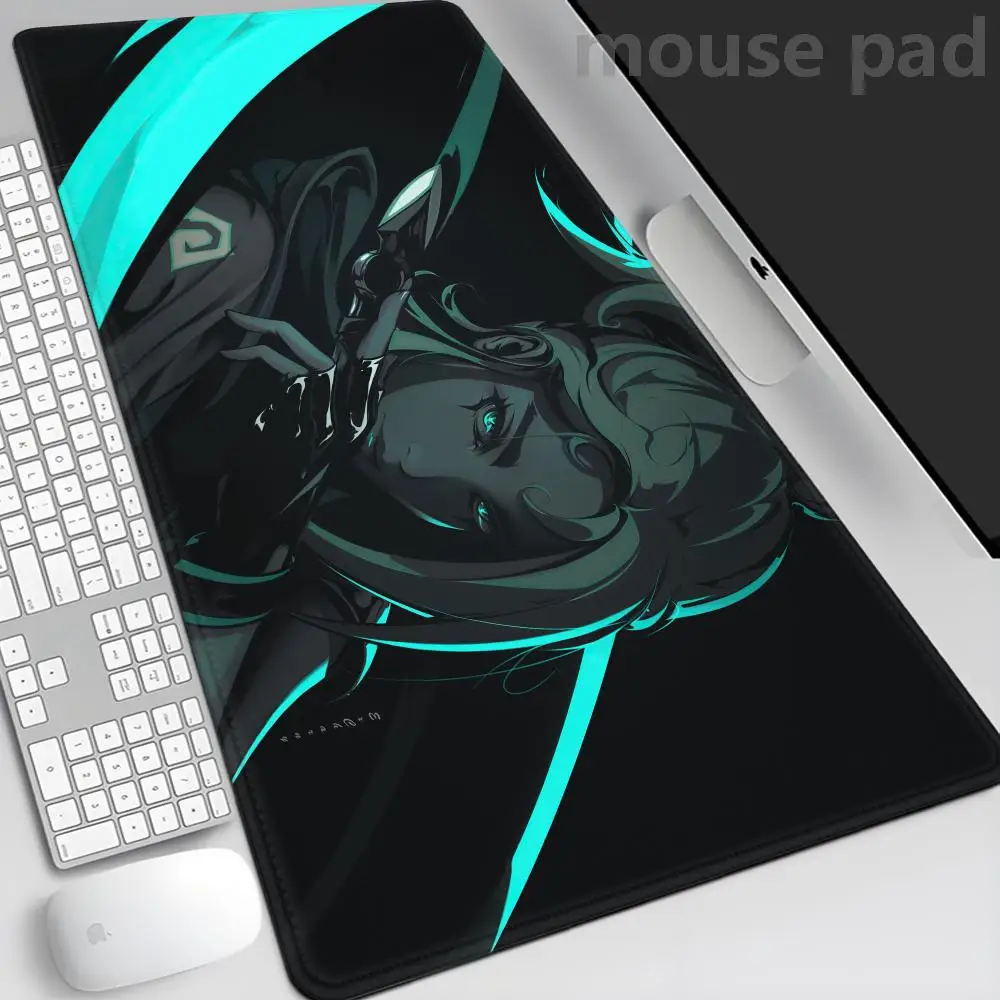 

V-ValorantS Mouse Pad Gaming Locking Edge Big Computer Gamer Large Rubber Art Mousepad retail Laptop Desk Mat