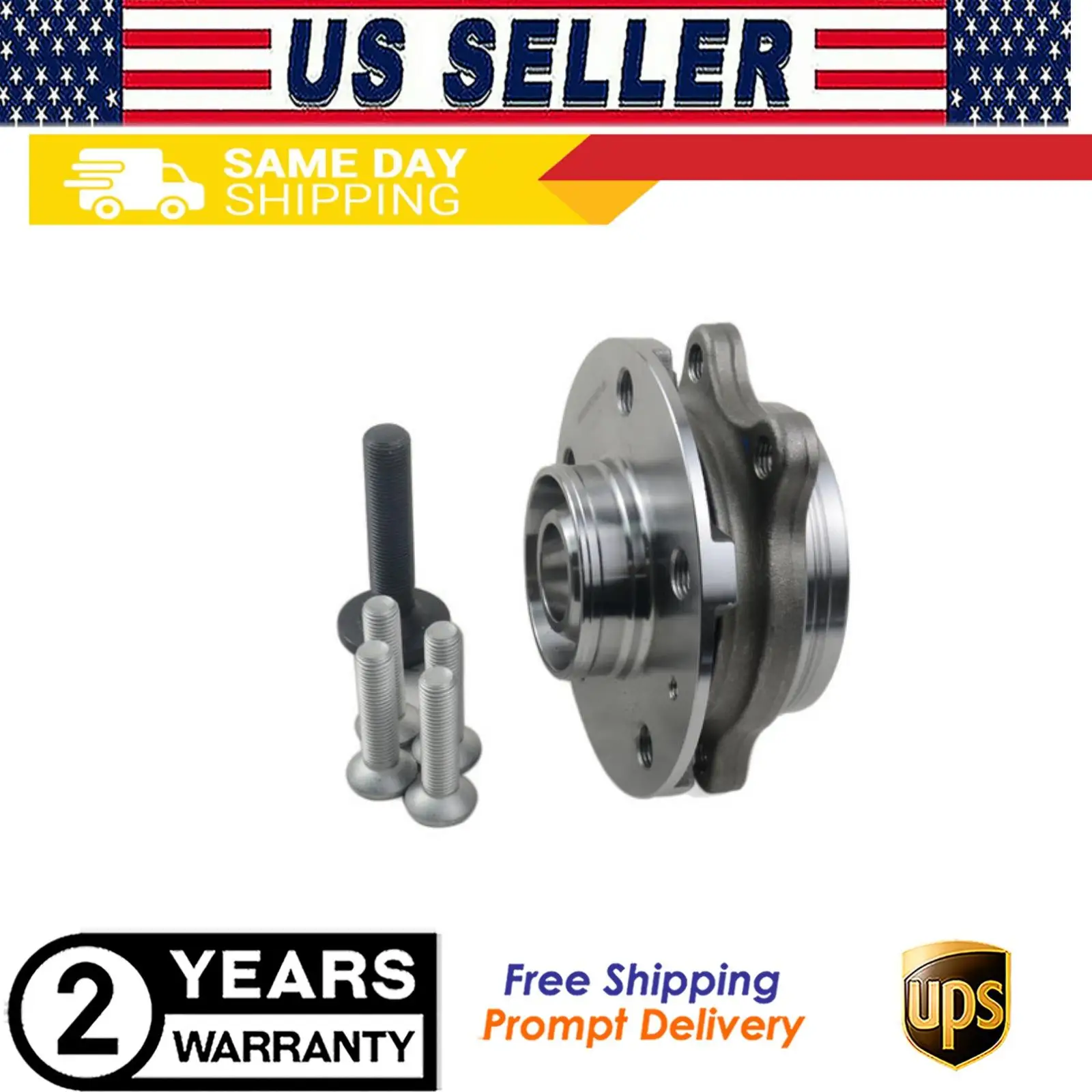 AP01 Front Left or Right Wheel Hub & Bearing for Audi A4 A5 A6 A8 Q5 2007-2018 4H0498625