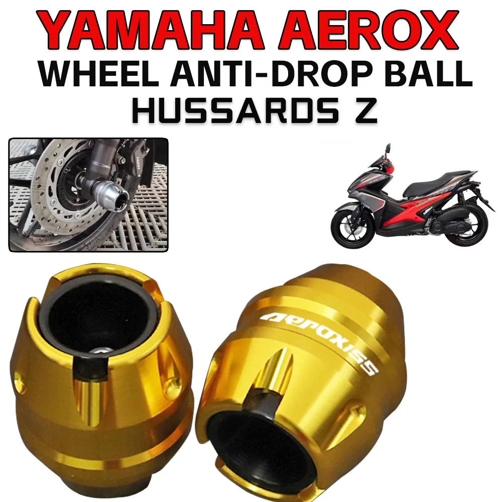

Для нового YAMAHA AEROX 155 AEROX ALPHA TURBO 2024 2025 Вилка оси колеса Слайдер Aerox Мотоцикл Передняя защита маятника Приложение