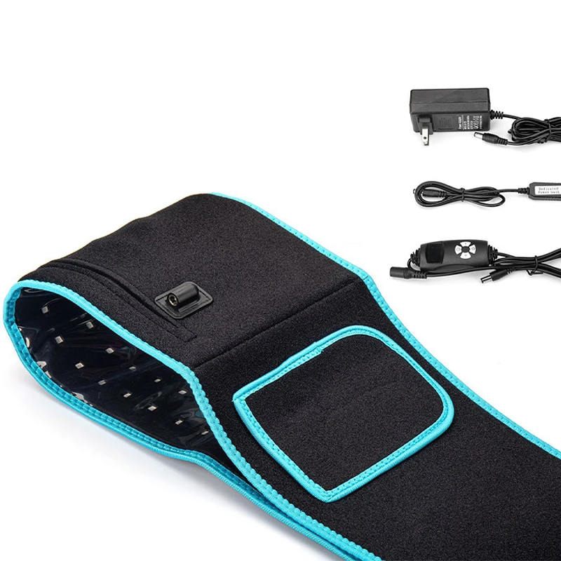 

660nm 850nm Red ＆Infrared Light Therapy Belt LED Beauty Devices for Body Fatigue Deep Therapy for Back Knee Hands Feet Relief