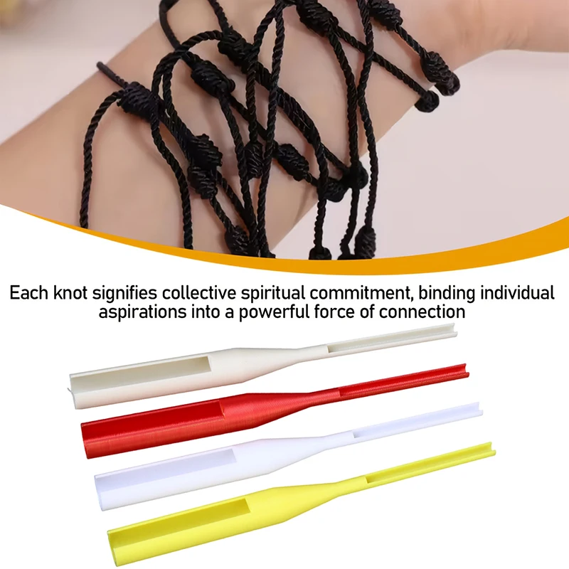 

Rose Rope Knotting Tools For Bracelets Beads Handcrafted Rope Knotting Tools Crafting Supplies Macrame Braiding Tools