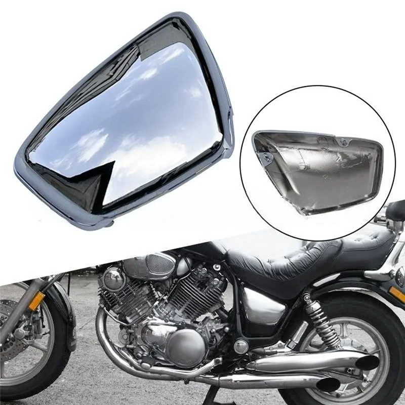

Motorcycle Battery Fairing Side Cover Right Protective Cover For Yamaha XV700 750 1000 1984-2022