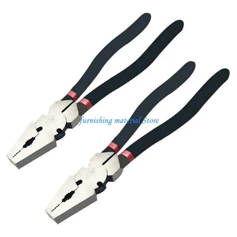 

Y5GD Heavy Duty Fencing Pliers 10 Inch And 12 Inch Barbed Wire Cutters With Ergonomic Handle For Professional Construction And