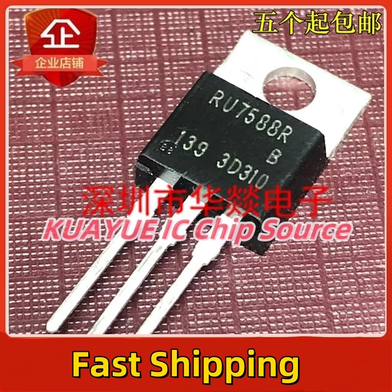 10 UDS-30 Uds RU7588R TO-220 75V 80A garantía de calidad de envío rápido