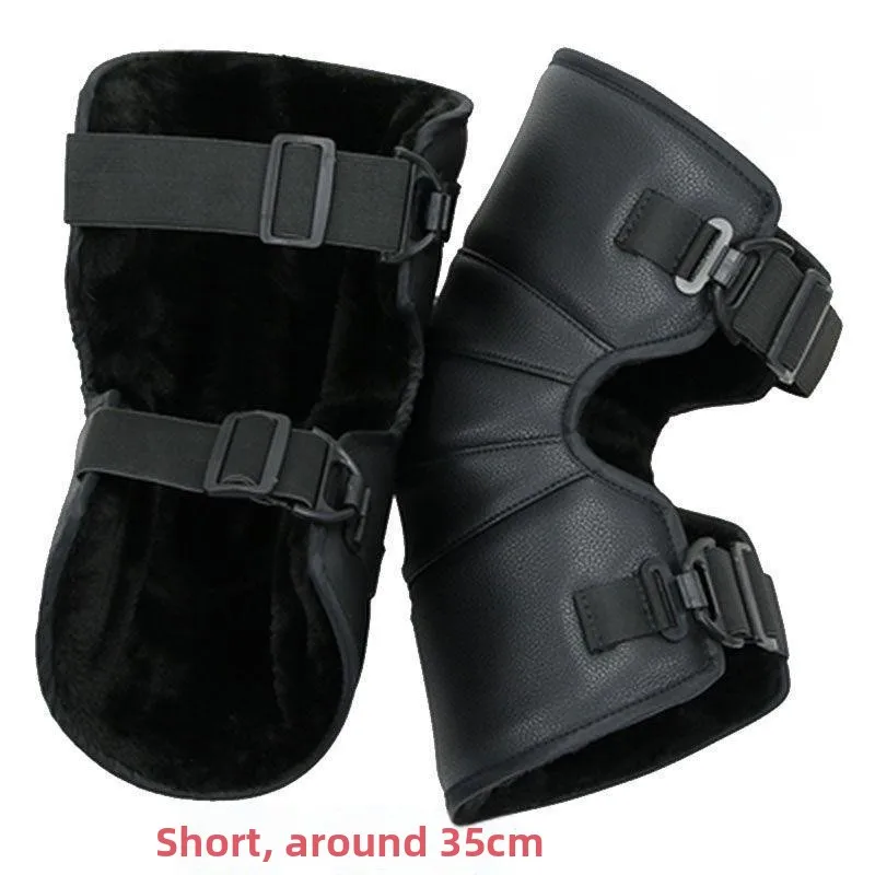 

Теплые шерстяные наколенники для езды на велосипеде (мужские и женские), ветрозащитные, морозостойкие, для защиты ног при езде на мотоцикле и другом транспорте