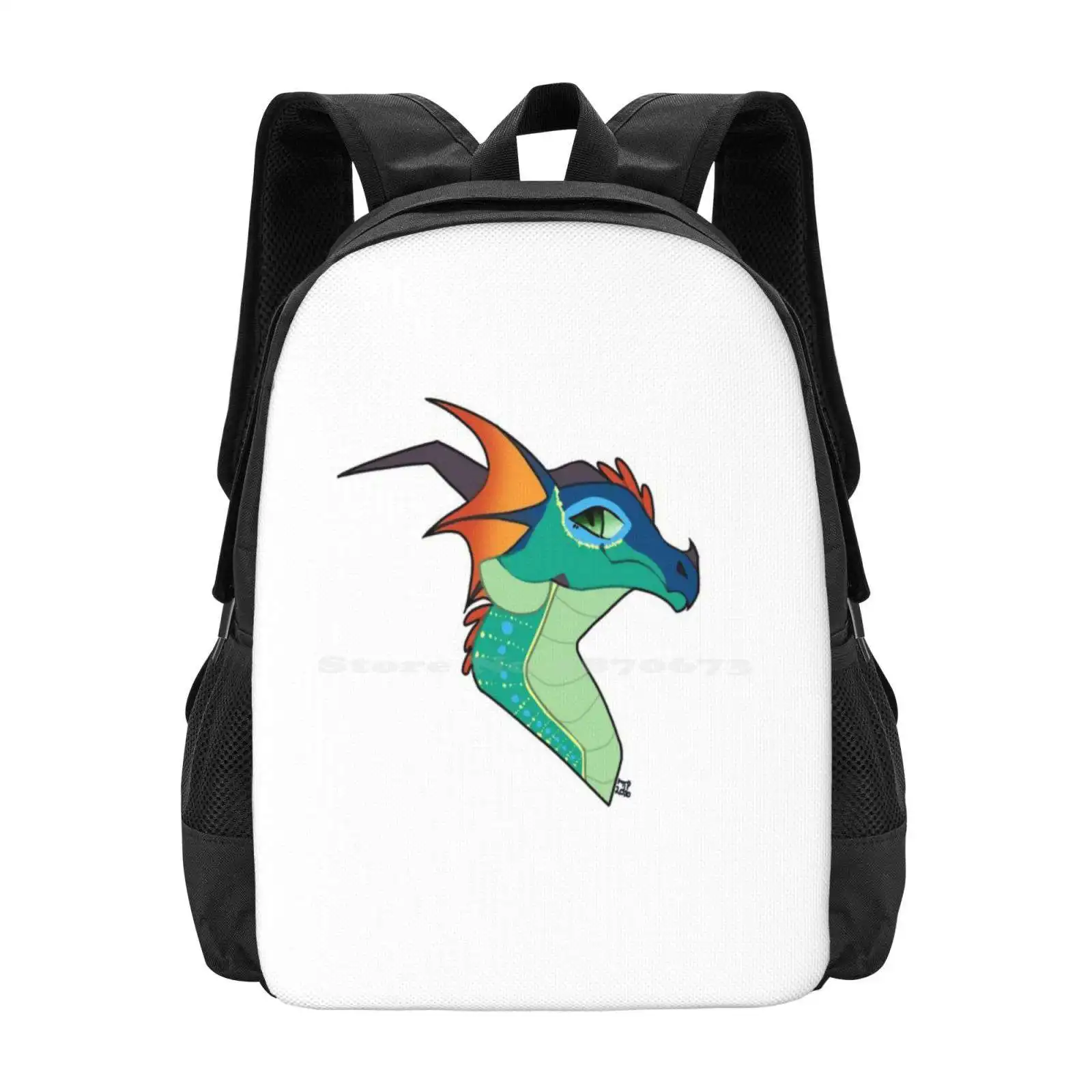 Glory ~ Wof School Bags Travel Laptop Backpack Glory Wings Of Fire Dragon Wof Rainwing