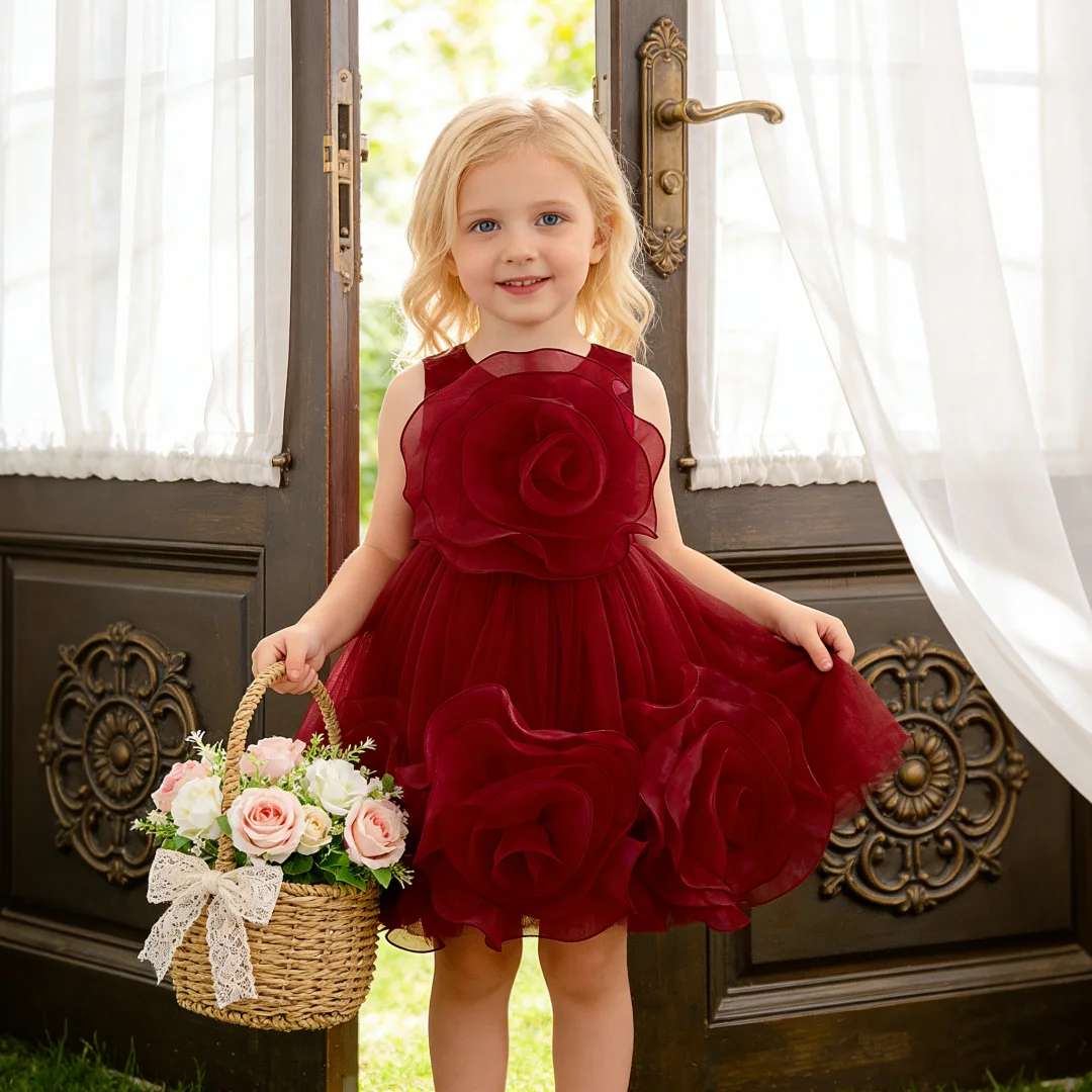 Sweet pink baby girl dress bir - Baby Clothing High End recension och pris