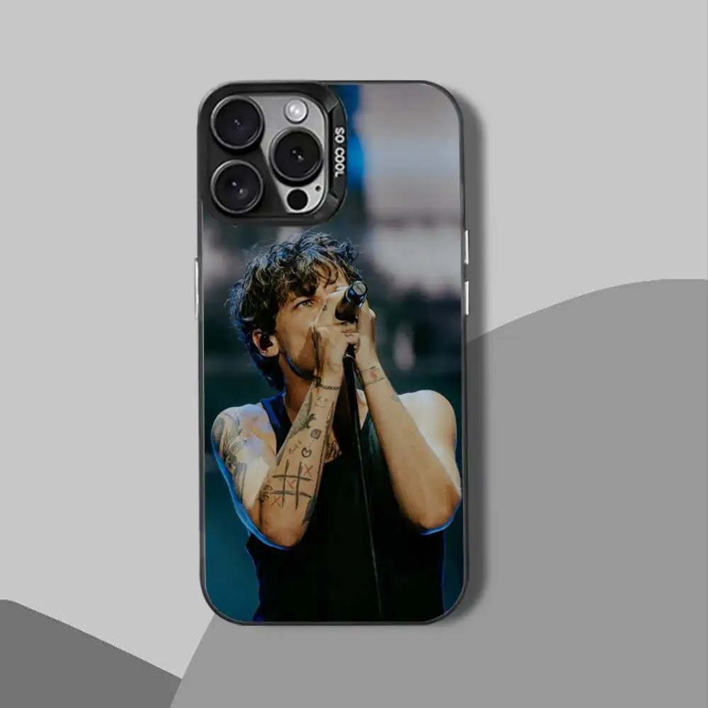 T-Tomlinson L-LouisS William Handyhülle für iPhone 15,17,12,14,13,16,11, Mini, Max, Air, Plus, Pro, E Protect Cover schwarz