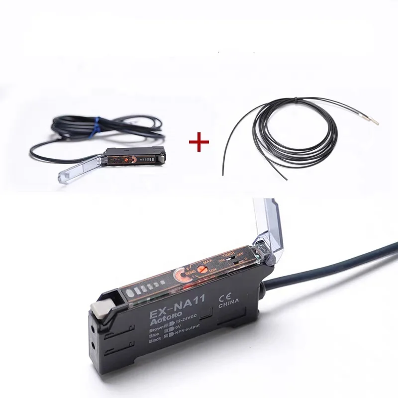 Bamboo fiber yarn EX-NA11 NPN matrix fiber optic sensor