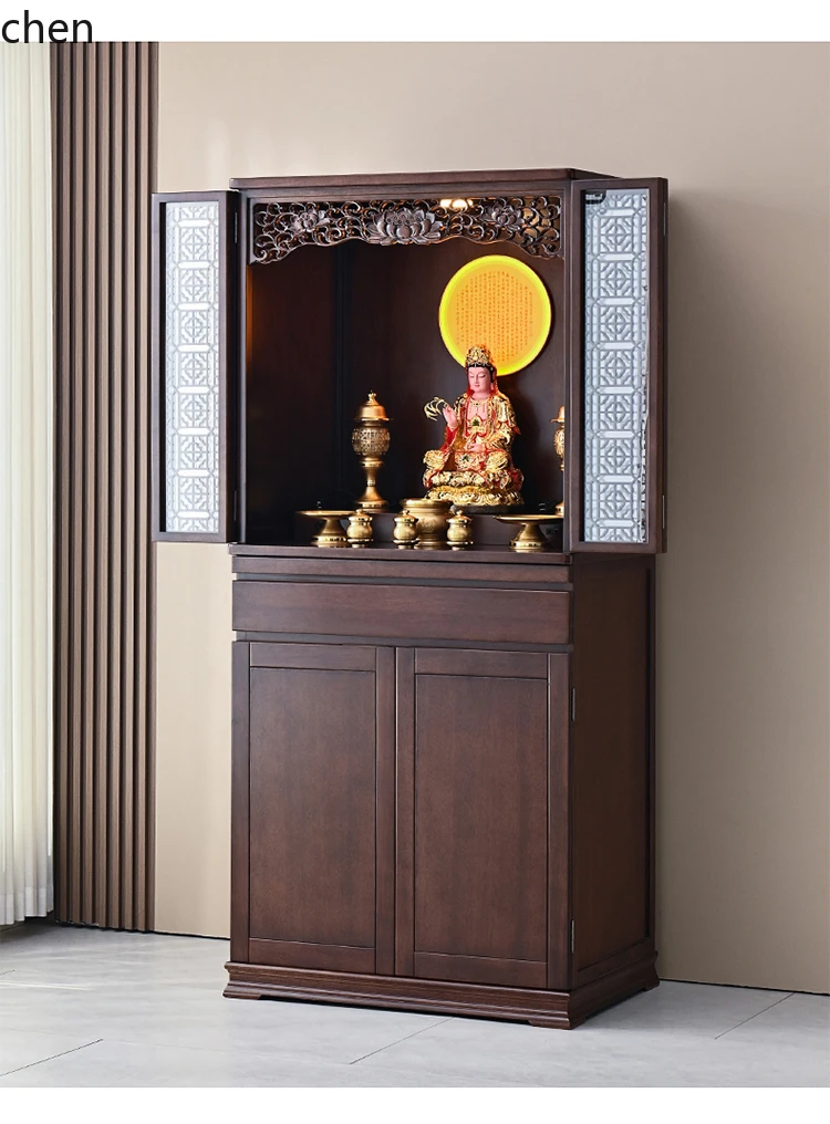 ZMLshrine offering table shrine cabinet household cabinet shrine offering table