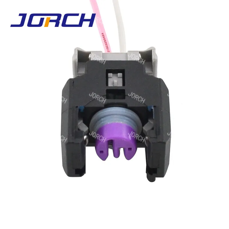 1pcs 2 Pin Sealed auomoive wire harness Fuel Injector Connector plug 13816706 wih 15cm cable For Buick Chevrolet The Great Wall