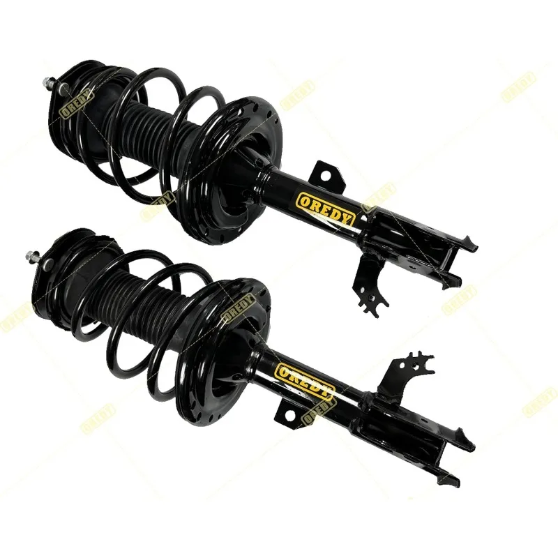 OREDY Полная винтовая пружина передних стоек для Camry Hybrid LE, Hybrid XLE, L, LE, XLE 2012-2017 годов выпуска, пассажирская боковая нагрузка