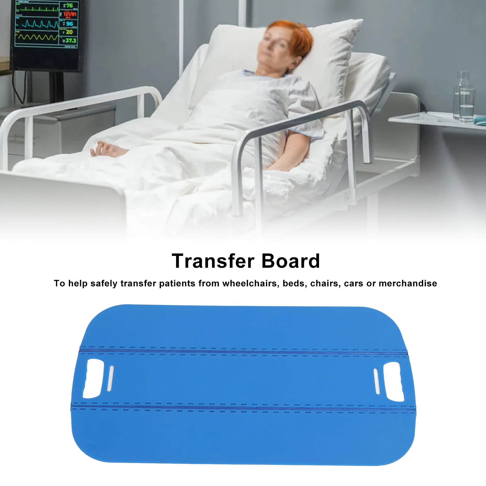 Transfer Board Slide Assistance Transfer Device Senior Move Assist Foldable Bed Transfering Board Assist Board Home Aid Care