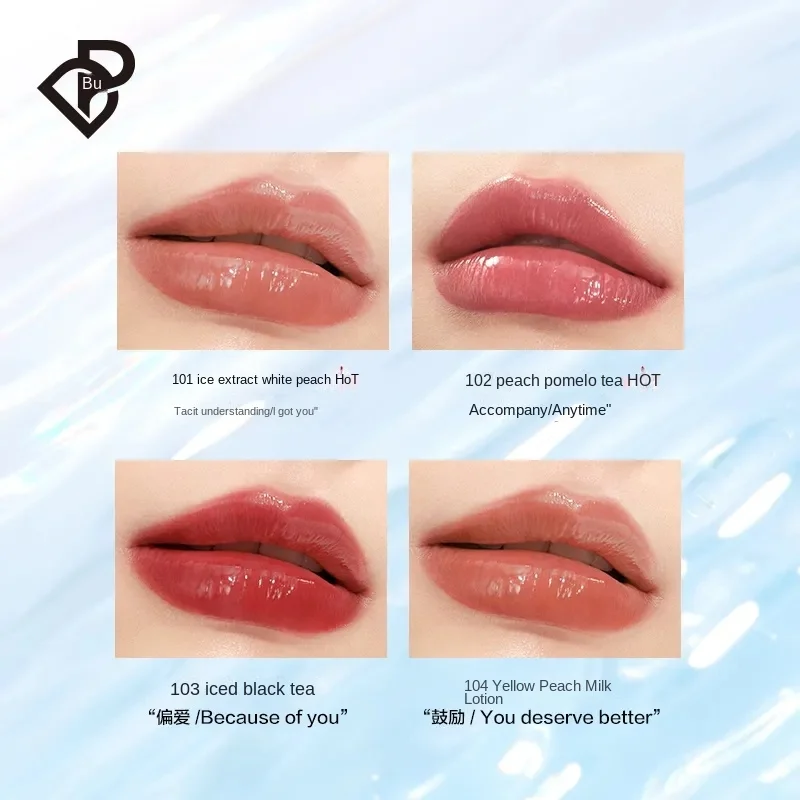 Diário perfeito Matte Lip Gloss para mulheres, maquiagem leve, impermeável, duradoura, Red Lip Tint, Lip Glaze cosméticos