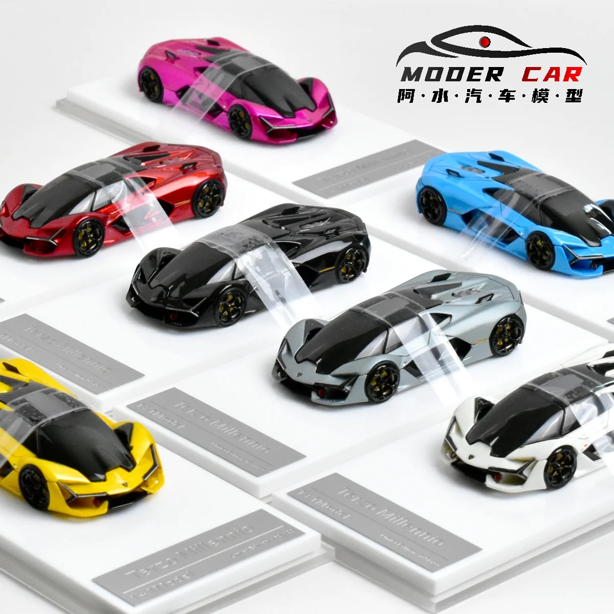 

1+1 MODEL 1:64 Terzo Millennio Resin Diecast Model Car