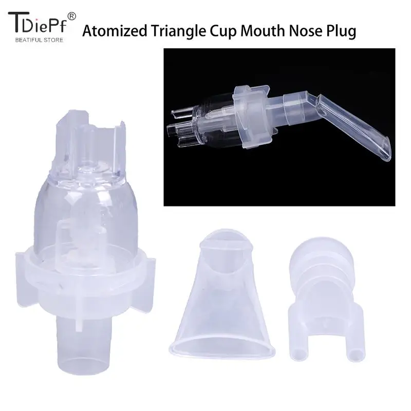 Atomized Cup Atomized Spray Cup Atomizing Cup Aerosol Nebulizer Compressor Sprayer Cup Nosepieces Catheter Inhaler Accessories