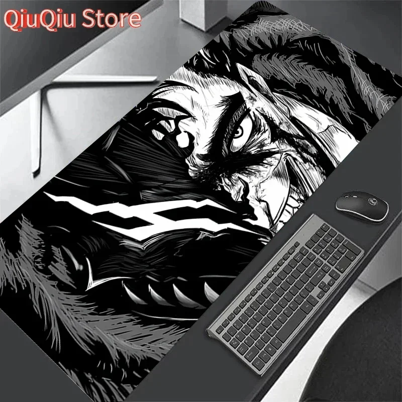 

Xxl Computer Mouse Pad Gaming Accessories Berserk Desk Mat Gamer Keyboard Pc Cabinet Mousepad Office Mats Large Mause Carpet Rug