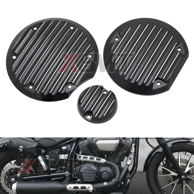 Conjunto de Capas de Motor para Motocicletas Yamaha Bolt 950 XV950 XVS 950 SPEC R/C 2013-2021 V-Star 950 XVS950 2009-2017 - Kit de Estilização