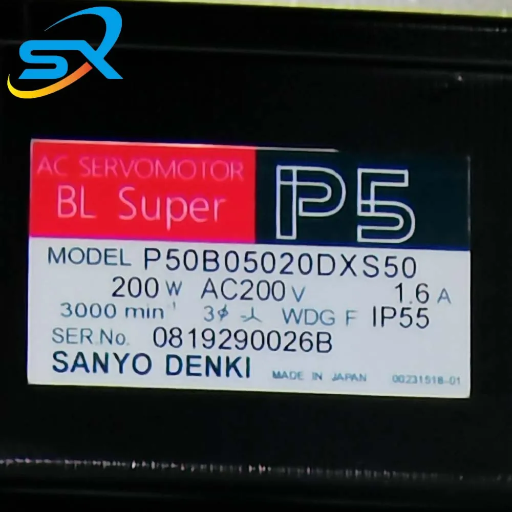 P50B05020DXS50 100% 本物の三洋電機ミニモーターロボット用 200 ワット良好な状態よく動作しますお問い合わせください