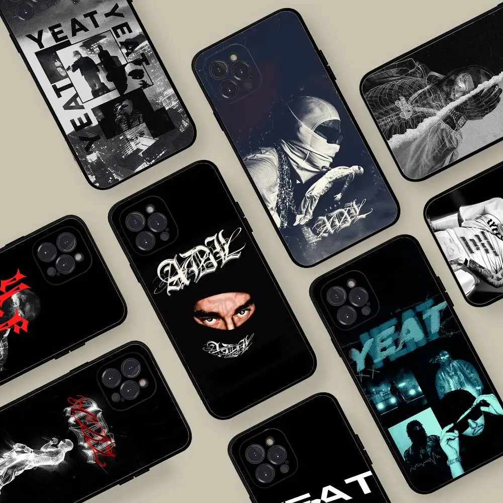 Coque de téléphone Yeat Lifestyle pour iPhone 17 16 15 14 13 12 Mini 11 Pro Plus, en silicone souple