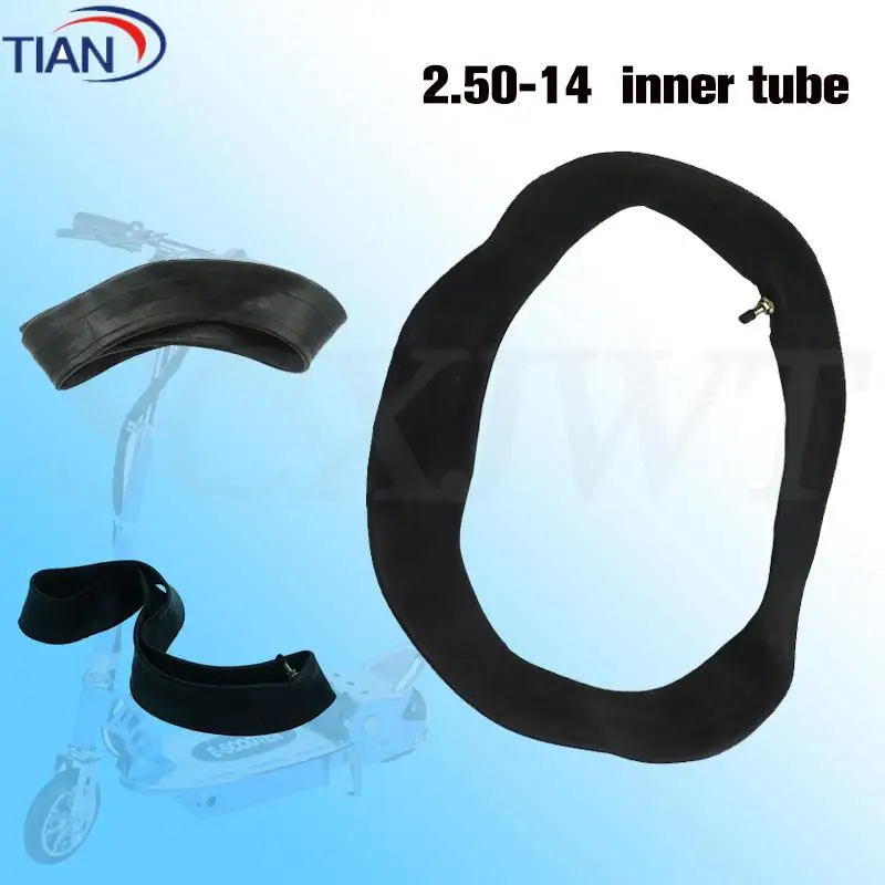

Внутренняя трубка из бутилкаучука 2,50-14, внутренняя трубка 14 дюймов, подходит для мотоциклов и внедорожников.