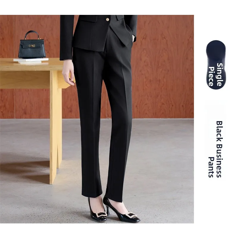 Single piece of black pants
