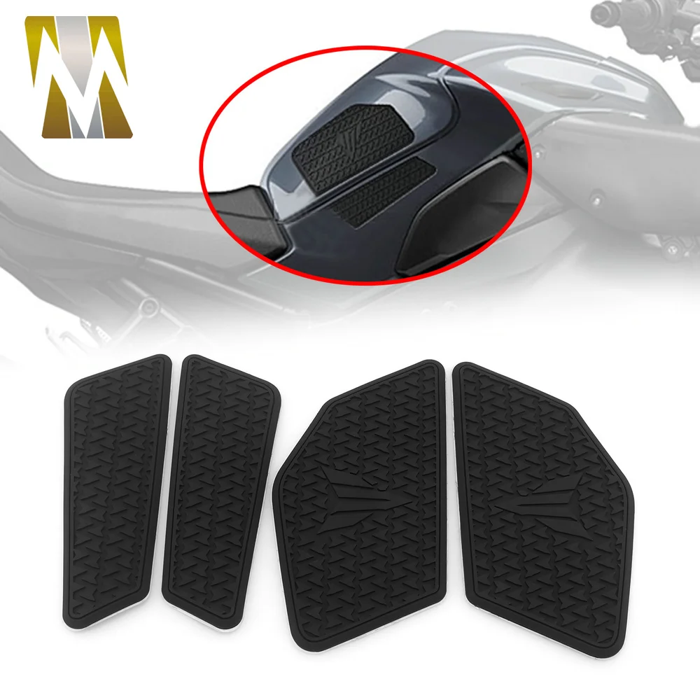 

New Motorcycle Tank Traction Pad Anti Slip Sticker Gas Knee Grip Protector Compatible with Yamaha MT10 MT-10 2022 2023