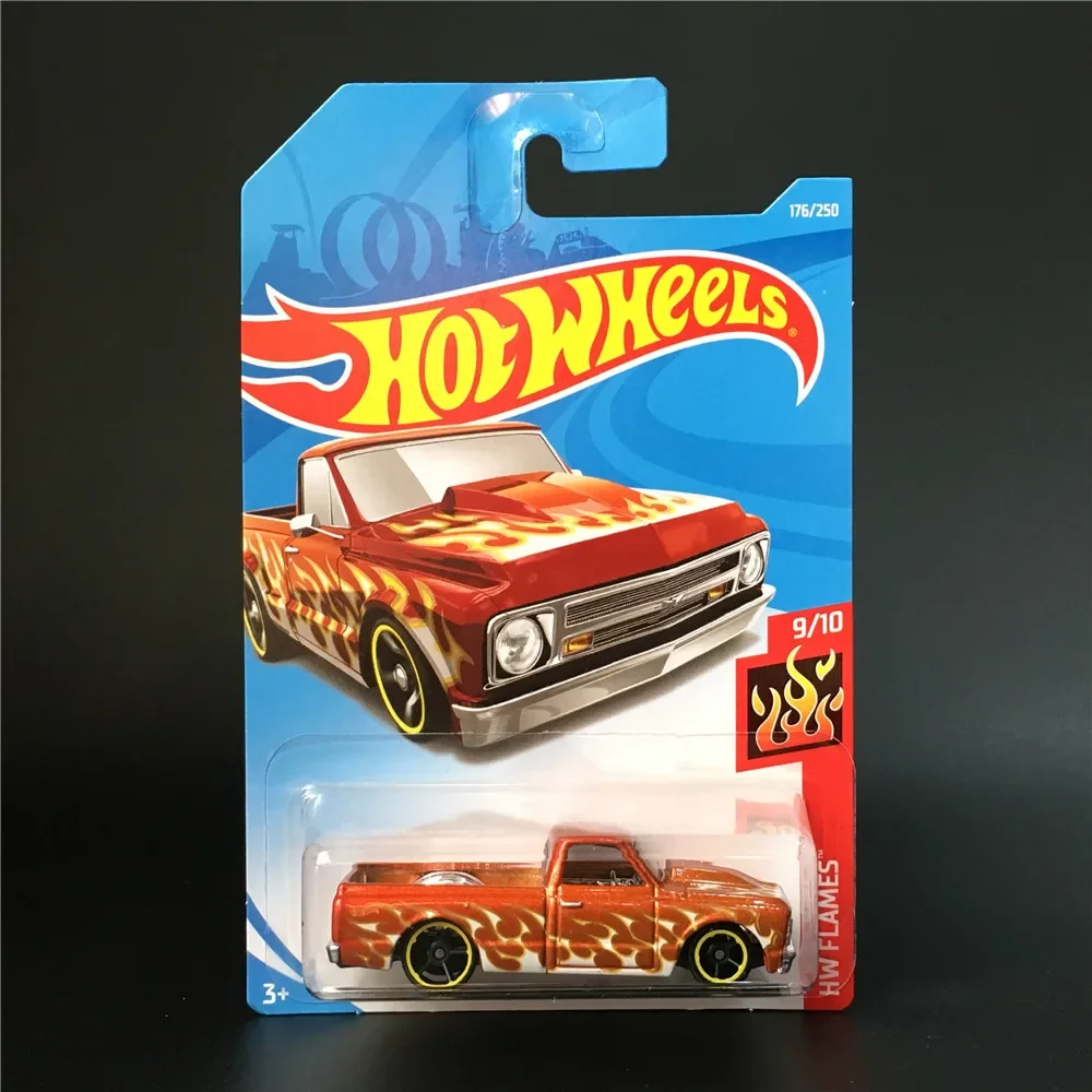 Original Hot Wheels 1:64  67 Chevy C10 series Diecast Alloy Model Vehicle Collection Brinquedos Birthday Gift