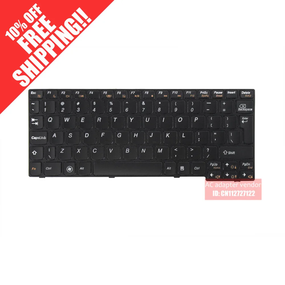 

New Replace FOR LENOVO Ideapad U160 U165 S200 S205 S10-3 netbook keyboard