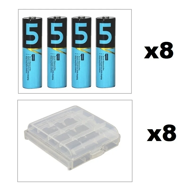 1.5V 2200mWh With Box USB Rechargeable Battery For RC Toys With Large Capacity Current Replacing Dry Battery