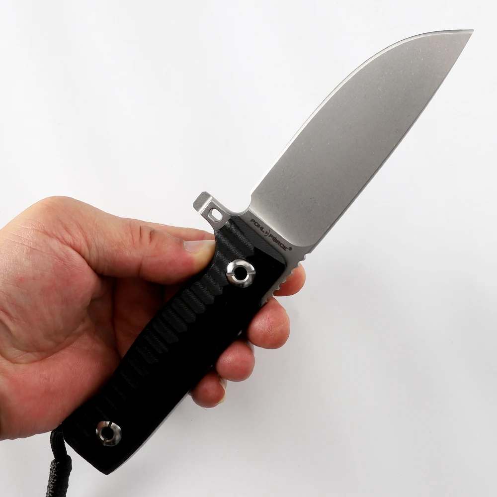 Imagem -05 - Acampamento ao ar Livre e Caça Faca Dc53 Blade G10 Handle com Kydex Bainha Faca de Cozinha Fixa