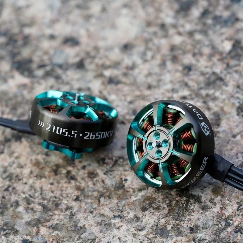 محرك Foxeer 2025 الجديد Datura 2105.5 2650KV 6S 3650KV 4S T-Mount FPV لطائرة بدون طيار FPV Freestyle 3-4 بوصة Cinewhoop