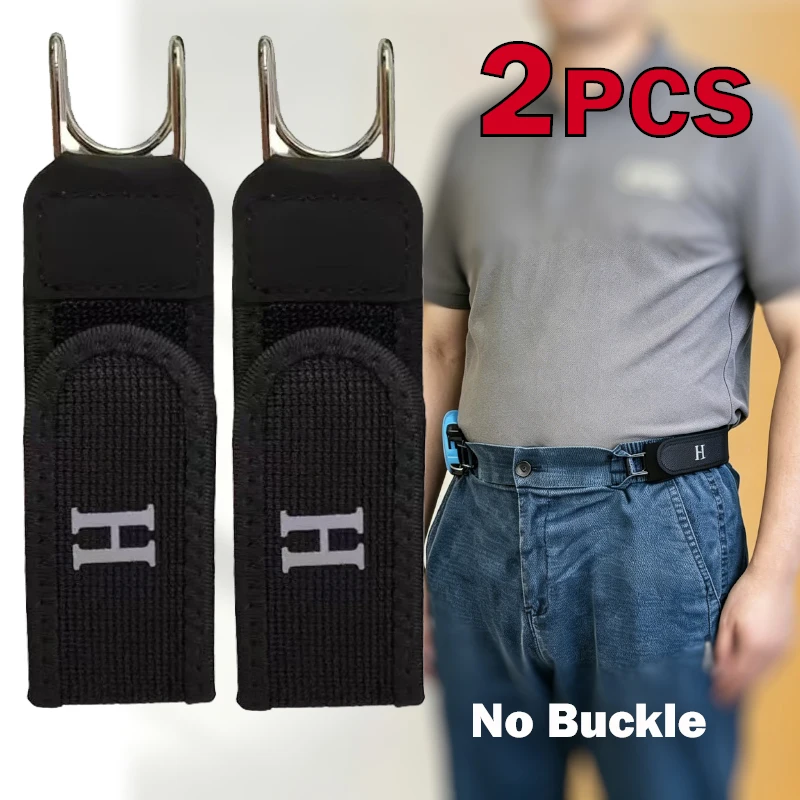 

Buckle Free Waist Belts Men's Ultra-soft No Buckle Elastic Belts Fashion Comfortable Stylish Belt Loop Buckle-Free Belt Unisex