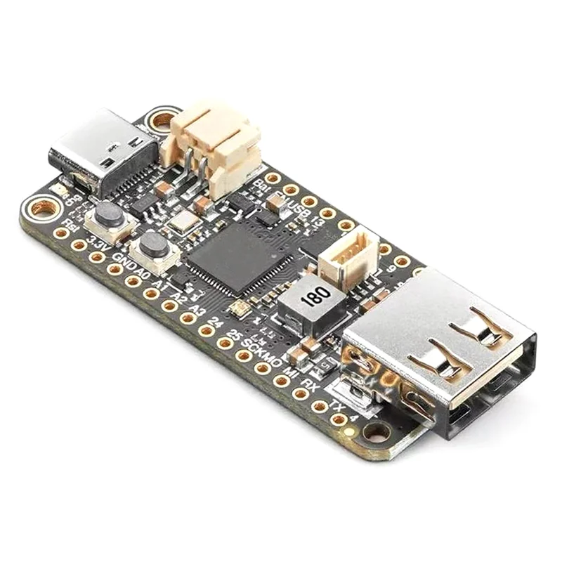 

B47C 5723 Feather RP2040 с USB Type A Host Микроконтроллер повышенной подключения для проектов DIY и прототипирования