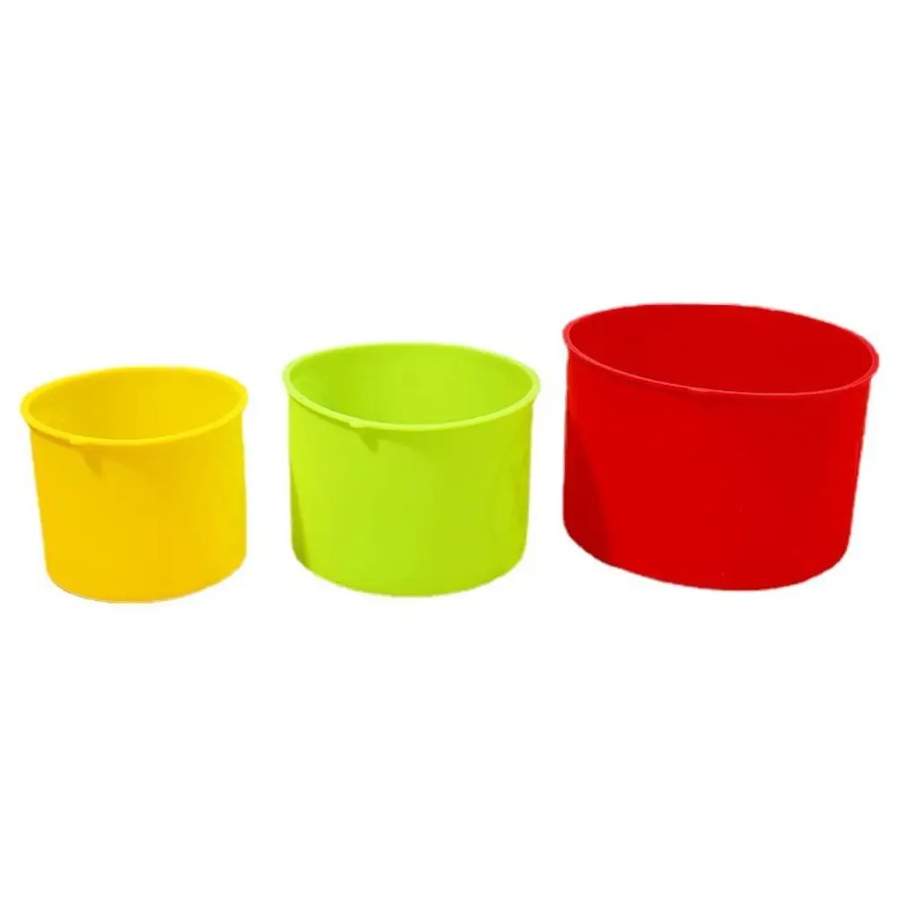 High Temperature Resistant Multicolored Oven Silicone Easter Microwave Oven Cake Mold Cake Barrel Bread Pan Baking Pan