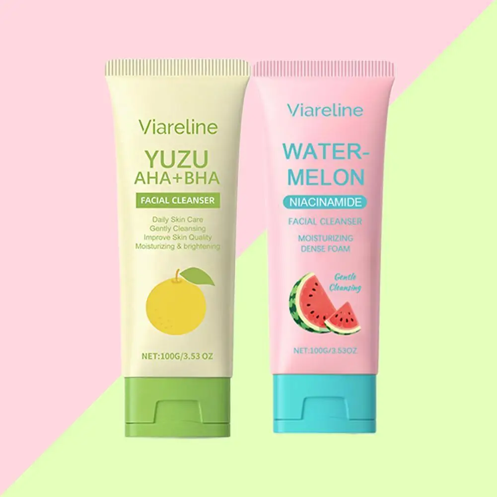 

100G Foaming Cleanser Hydrating Moisturizing Deep Cleanse Refines Pores Brightening Skin Care Product Korean Skin Care