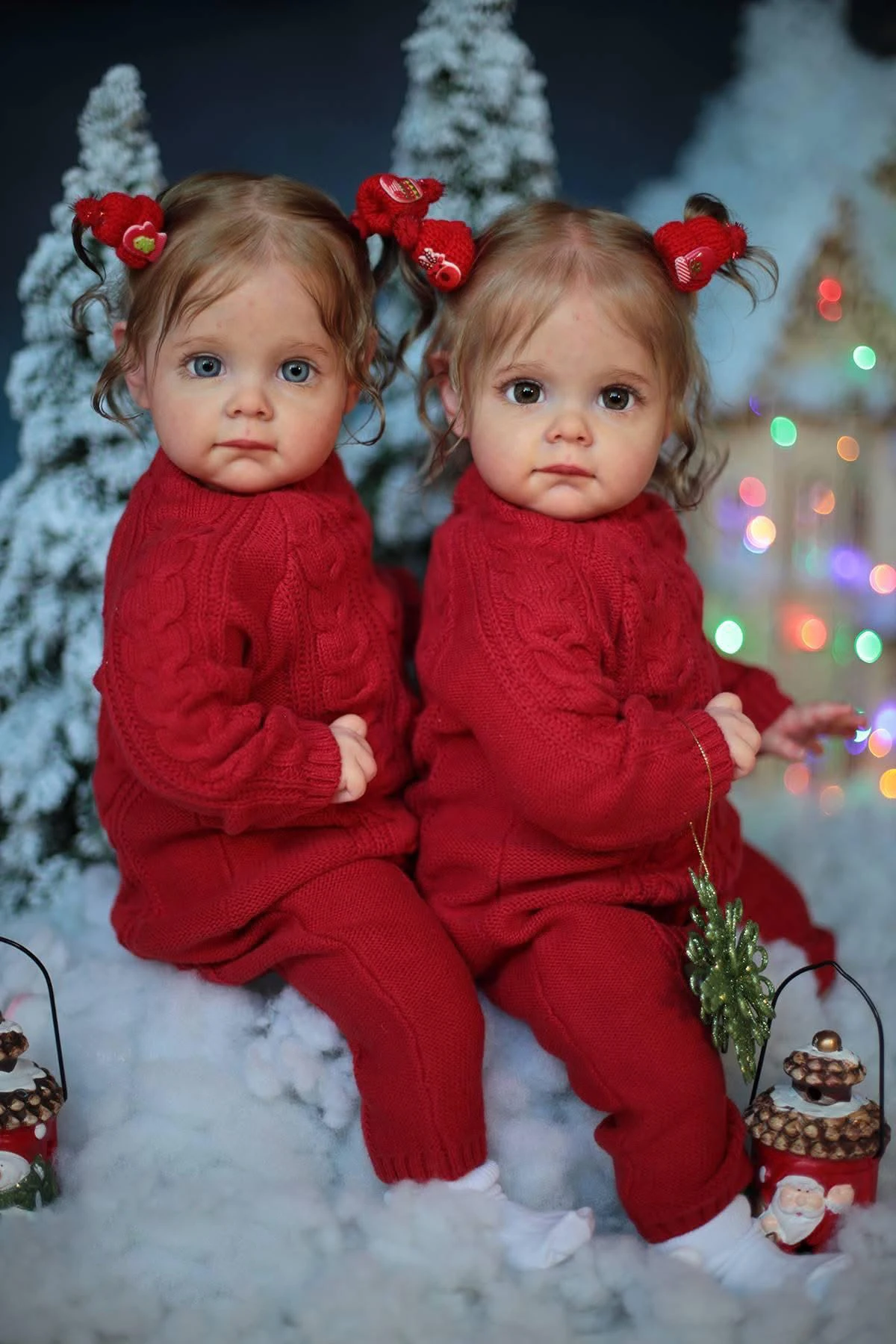 

NPK 60CM Maggi Soft Body Newborn Handmade High Quality Reborn Toddler Detailed Lifelike Hand-rooted hair Christmas present