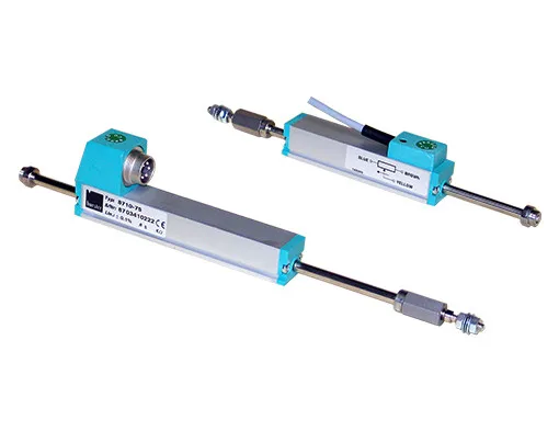 Linear position sensor, potentiometer, mechanical, analog, very long life duration, IP 40, Depending on excitation voltage