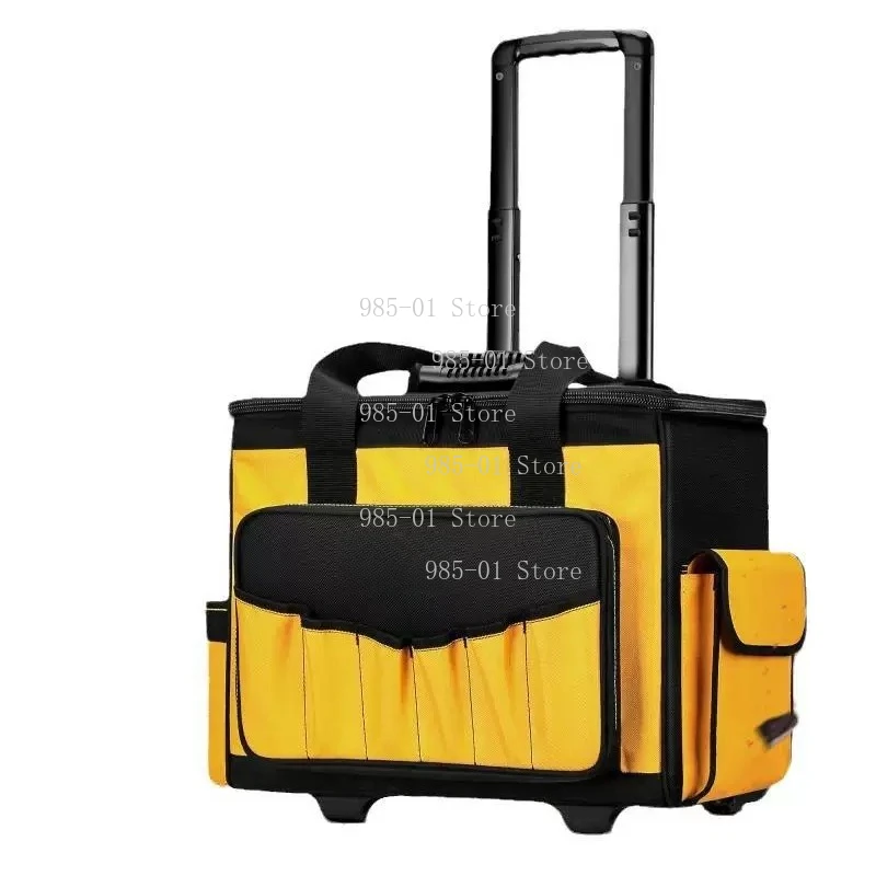 Sturdy Durable Pull Rod Tool Kit Industrial Grade Portable Wheeled Hand Pulled Cart