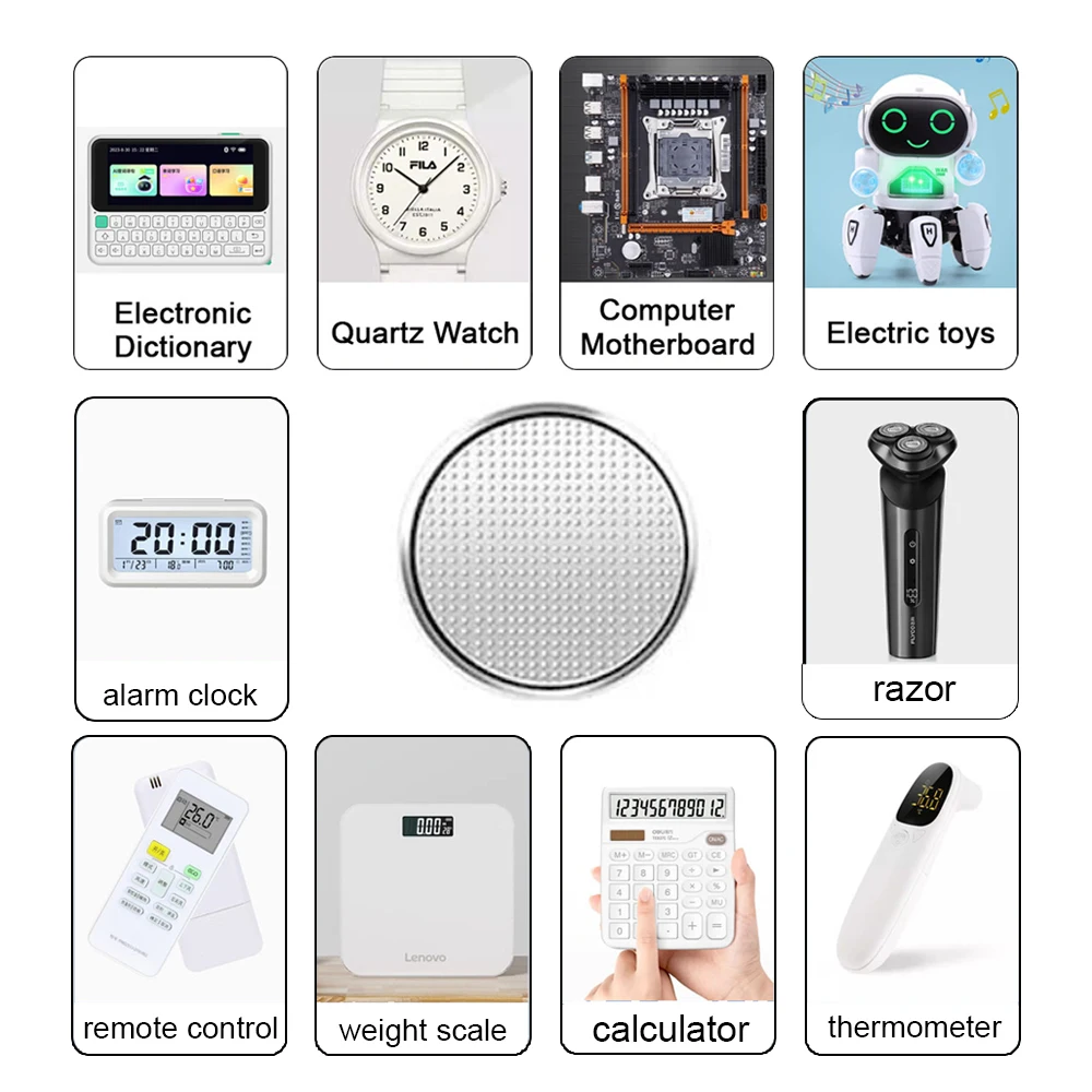 2-50 قطعة الأصلي CR1632 CR 1632 3 فولت بطارية ليثيوم زر لمشاهدة آلة حاسبة ساعة التحكم عن بعد اللعب زر عملات خلية #6