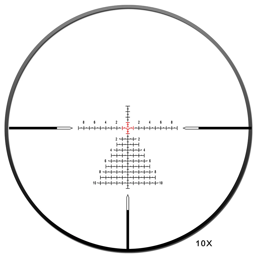 Discovery-Tactical Riflescope Visão Óptica, ED GEN II 3-15X50, Super HD Iluminado, Primeiro Avião Focal, Escopos de Longo Alcance