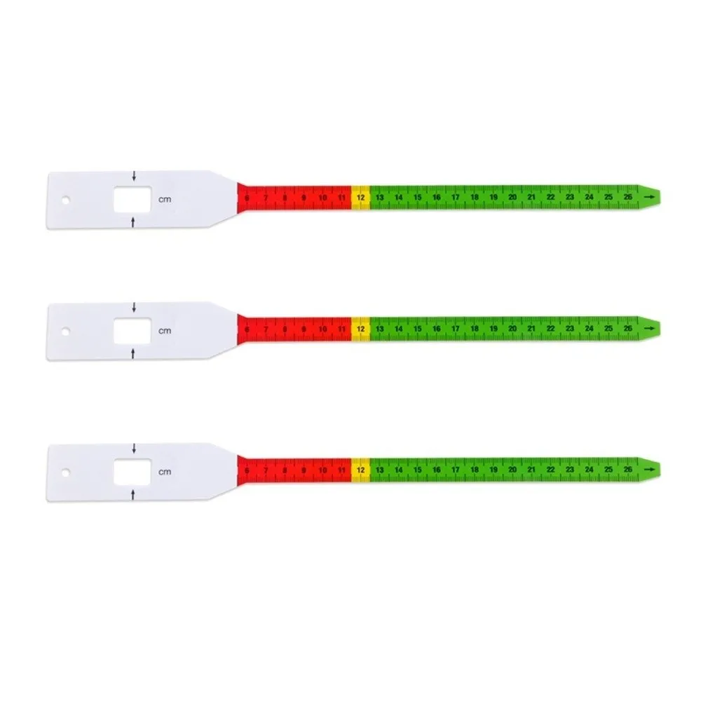 Reusable Head Circumference Tape Measure Plastic Material Non-Stretchable Infant Head Measuring Tape Lightweight