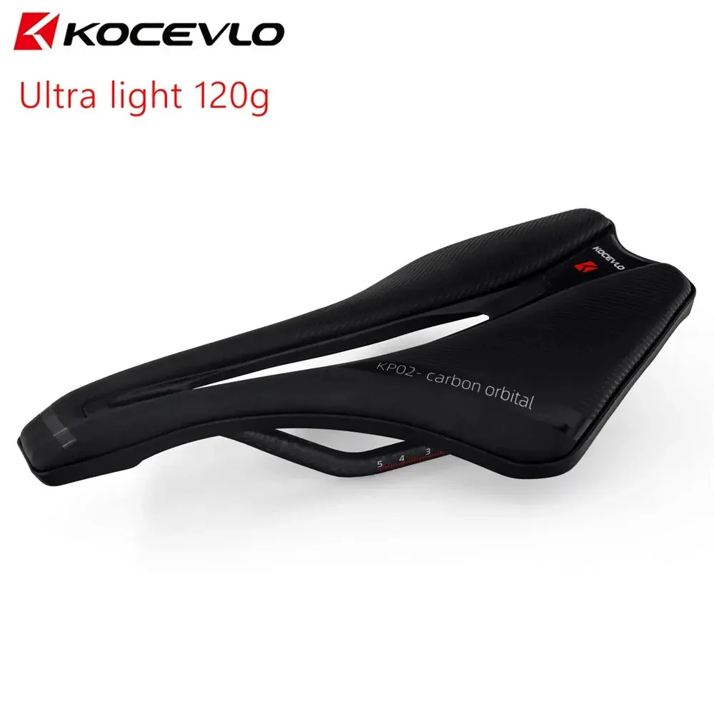 KOCEVLO Dimension 143 Carbon Saddle Ultralight 120g Breathable Comfortable Seat Cushion Bike Racing Saddle Carbon Rails