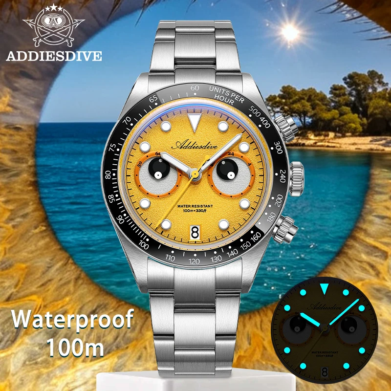 Luxury Watch Makes - ADDIESDIVE New Men's Quartz Watch AD2557