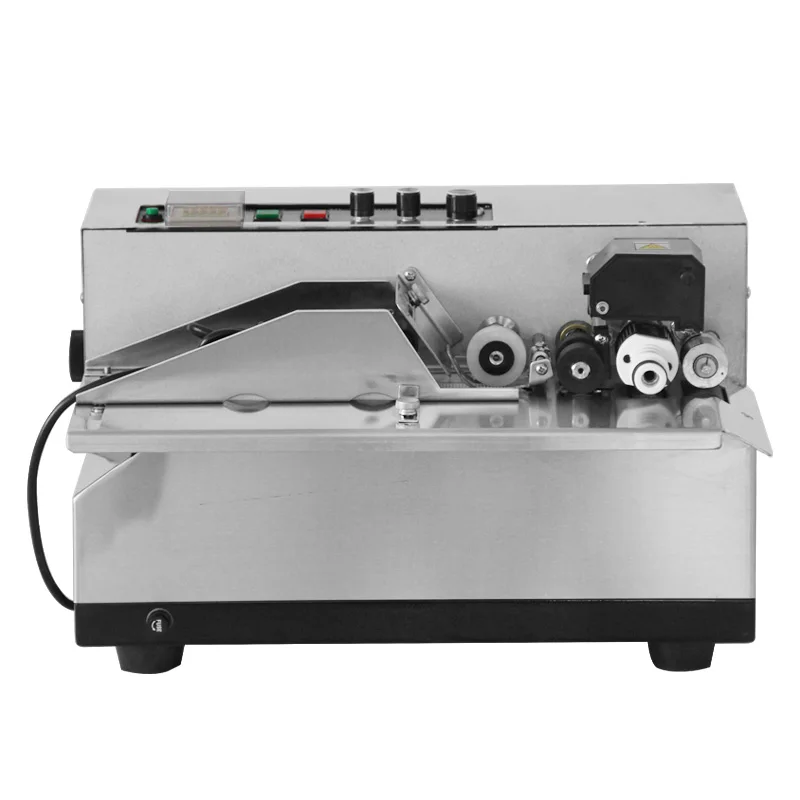 

MY-380F automatic printing machine desktop small bag label inkjet printer, date code solid ink wheel coding machine