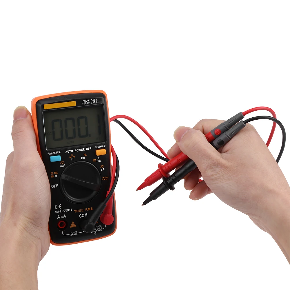 ANENG AN8008 True RMS Digital Multimeter AC DC Voltage Ammeter Current Ohm Meter Current Meter Digital Multimeter Volt Ohm Meter