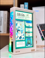 Divoom Transparent Electronic Suspension Photo Frame Digital Album Display Screen High Definition Picture Screen Commemorati